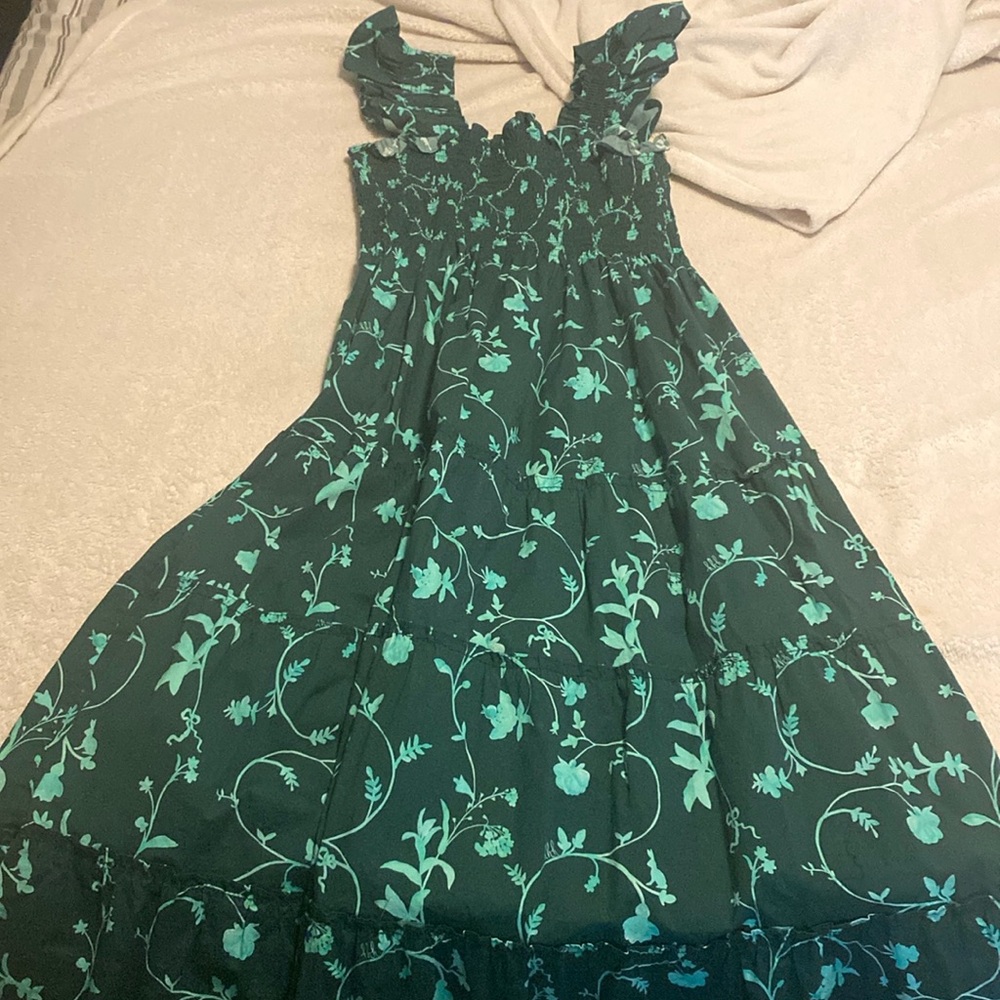 Green hill house nap dress - size small